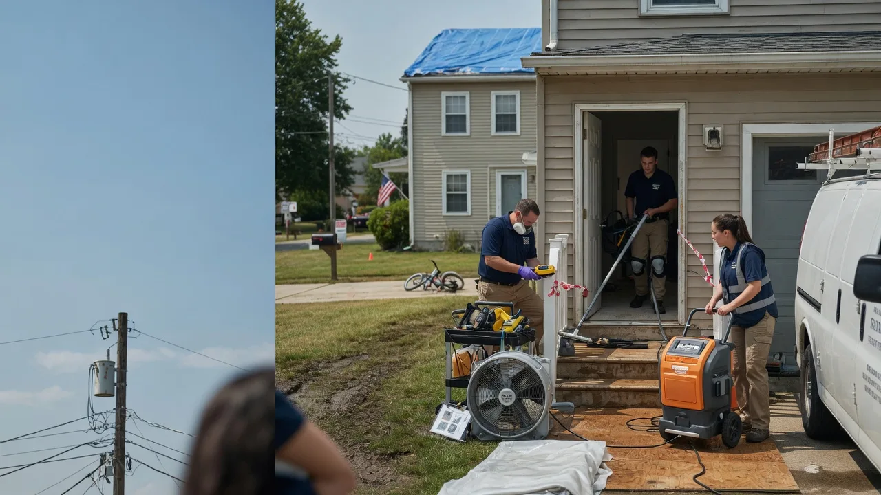Water Damage Repair in Sherman, IL near me